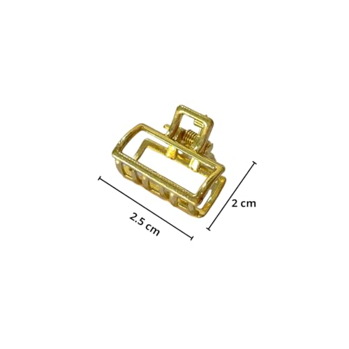 Kit 12 Pçs Piranhas Prendedor De Cabelo Metal Blogueira (Cores sortidas)