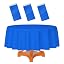 Royal Blue Tablecloth Round