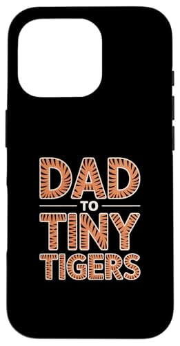 Dad To Tiny Tigers �X�}�z�P�[�X iPhone 16 Pro �p