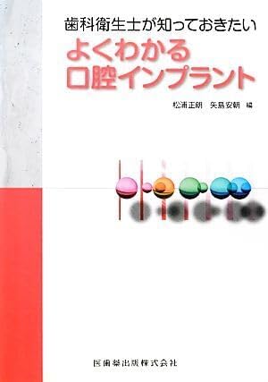 衛生士が知っておきたいよくわかる口腔インプラント/松浦正朗,矢島安朝編ブランド登録なし