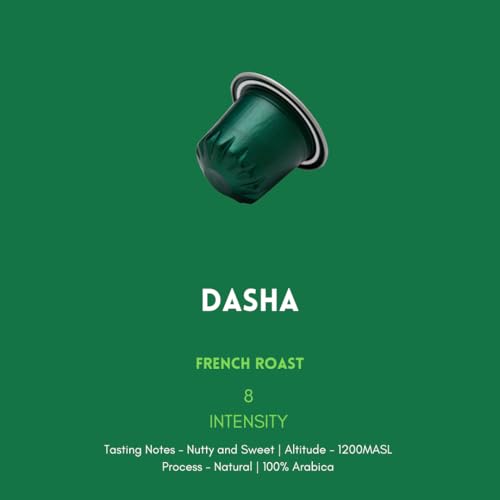 Image of Fresh Brew Co. Dasha | Intensity 8 | Aluminium Nespresso Compatible | Medium Roast