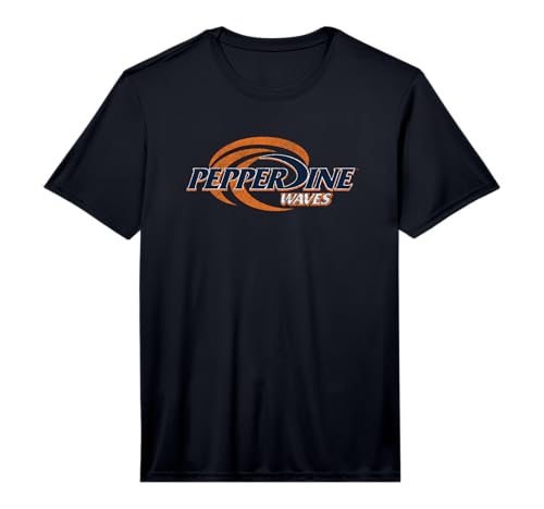 Pepperdine University Waves Distressed Primary Performance T-Shirt