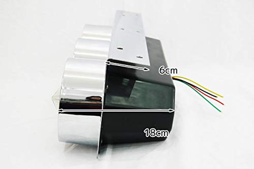 Amazon | 【WNJAPAN】星型紅白3連トラックテールランプ 左右