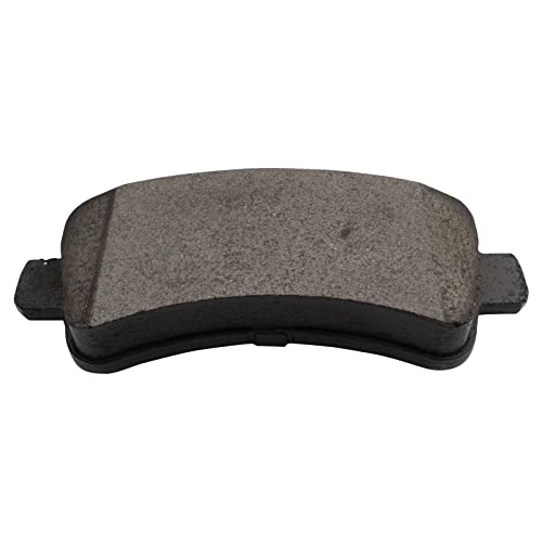 Image of TRQ Rear Brake Pad and Rotor Set Ceramic Solid Rotors Compatible with 2014-2020 Ram ProMaster 1500 2500 3500