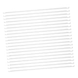 DIYEAH Gardez Votre Bureau Bien Rangé 20 Barres De Rangement en Métal pour Dossiers Susp...