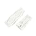Women's Ribbed Wrist Arm Warmers Stretchy Cable Knitted Fingerless Gloves Solid Color Casual Fashion Warm Gloves White