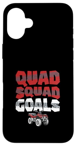 Quad Squad Goals ATV �S�n�`�Ή��ԗ� �N���b�h�o�C�J�[ �X�}�z�P�[�X iPhone 16 Plus �p