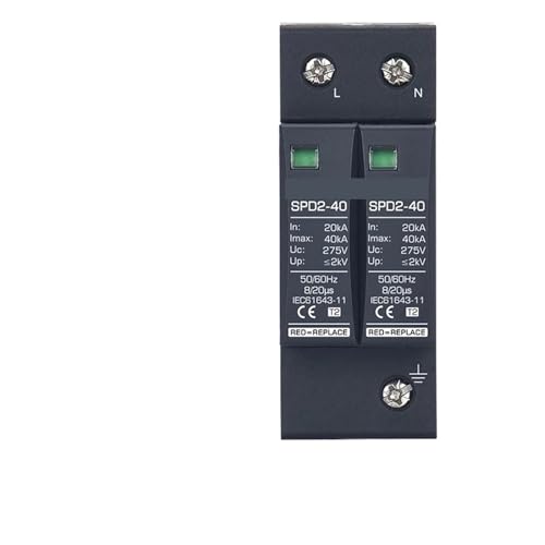 Protection contre la foudre AC 275V avec parasurtenseur de terre SPD 3P