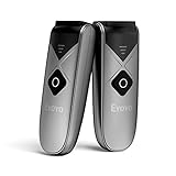 Eyoyo 2-Pack Mini QR 2D&1D Bluetooth Barcode Scanner Portable Wireless Barcode Reader with USB Wired/Bluetooth/ 2.4G Wireless Connection for Phone, Android, Tablet, Laptops
