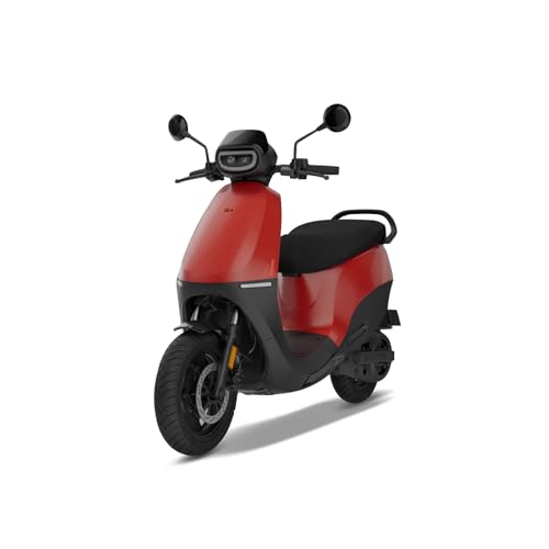 Image of OLA S1 X+ 3rd Gen (4 Kwh) High Speed Electric Scooter with charger - Passion Red - Ex-Showroom