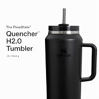 STANLEY 1913 Quencher H2.0 FlowState Trinkbecher 1.9L - Black – Ansicht 3
