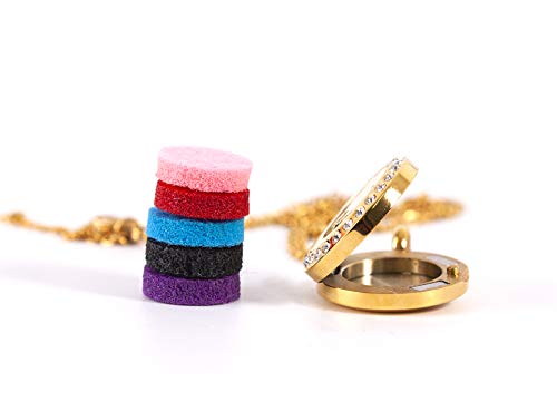 Mystic Moments Mystic Seven Chakras Collar Difusor Oro miniatura 2