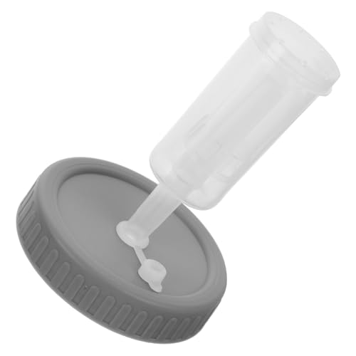 GALPADA Deckel für Weithalsgläser mit 86mm Durchmesser aus Langlebigem Pp Material Einfache Anwendung Einweg Ventil für Fermentation und Einmachgläser
