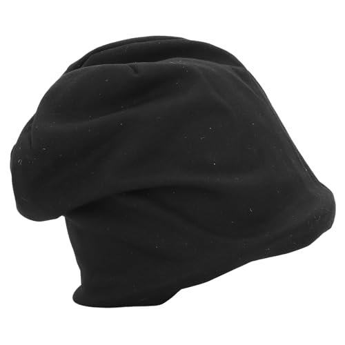 Gearwell EMF Beanie, Cotton Protective Hat, Slouch Cap Skull Cap, EMF Radiation Blocking Fashion Beanie, Men Women Protective Cap Black