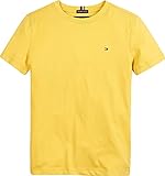  Tommy Hilfiger Jungen Essential CTTN Tee S/S T-Shirt, Midway Yellow, 14 Jahre