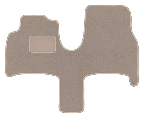 Tapis avant beiges Lancia Phedra 7 places 2002-2010 moquette voiture