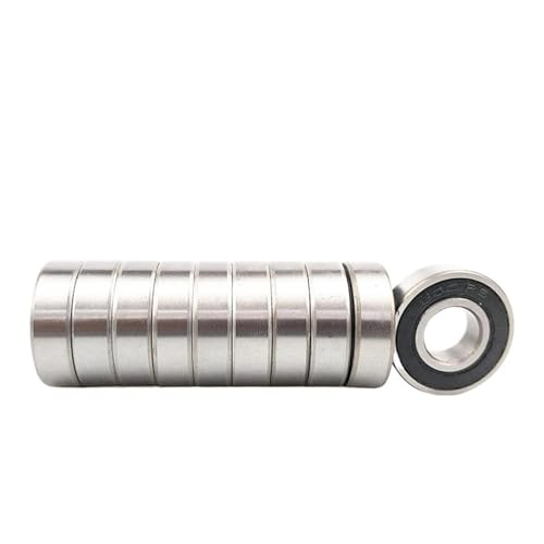 Roulement 6002RS ABEC-5 de qualité supérieure à structure robuste en acier chrome - 2