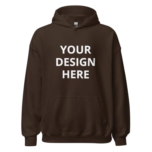 Image of Maydear Custom Hoodie Unisex Pullover Sweatshirt | Personalized with Photo, Logo or Text, For Men & Women