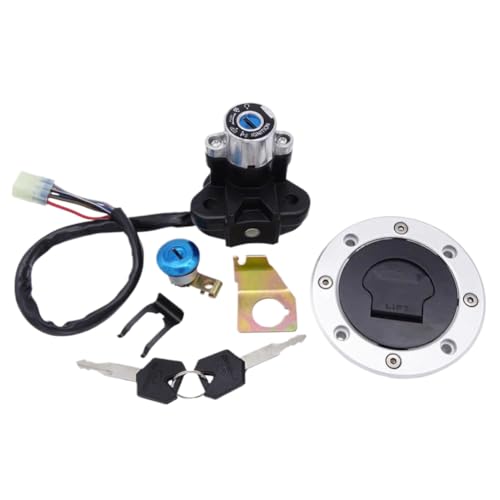 Cerradura de motocicleta y llaves para rutas seguras en GSXR1300 y SV1000