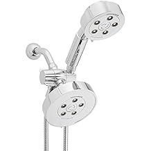 Neo Anystream VSR-233010 6-Spray Polished Chrome Dual Shower Head 2.5-GPM 9.5 LPM