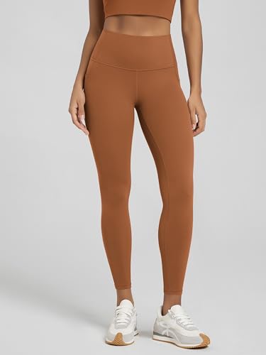 Image of ODODOS Buttery Soft Lounge Yoga Leggings with Pockets for Women 23 inch / 25 inch /28 inch High Waist Yoga Pants