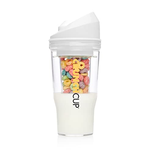 CRUNCHCUP XL Portable Cereal Cup for Breakfast On...