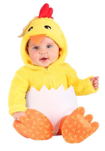 Fun Costumes Adorable Infant Hatching Chicken Costume - Ultimate Comfort & Egg-ceptional Detailing 6/9 Months