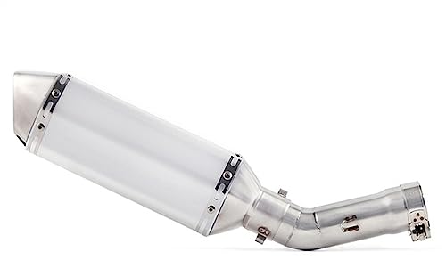 Silencieux échappement FZ8 Fazer ligne en acier ajustée de précision pour Yamaha 2010-2015