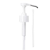 Kontrollierte Menge: Die Sirup-Flaschendüse kann die gewünschte Menge kontrollieren und vermeiden Sie, zu viel zu drücken.