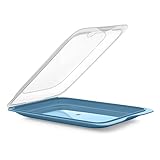  Contenitore Porta Salumi/Insaccato Sistema Fresh, Conservazione Ottimale delle Fette nel Frigo (Oceano)