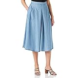  Part Two PernillePW SK Skirt A-Line Falda, Light Blue Denim, 40 De Las Mujeres