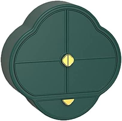 xinxinchaoshi Organizador de maquillaje, caja de almacenamiento de cosméticos, montada en la pared, sin perforaciones, gran capacidad, lápiz labial, disponible en Yaxa Colombia