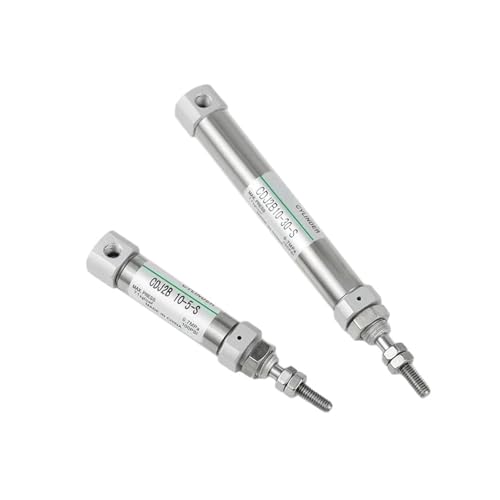 Cilindro neumático de simple efecto CDJ2B de vástago único y carrera compacta 3