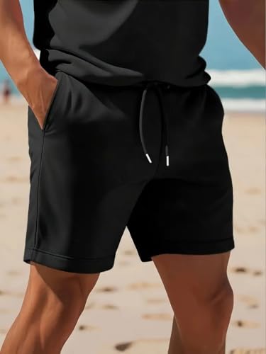 Image of Jawdrobe Co-ord Set for Men - Polo T-Shirt & Shorts Set | Loungewear, Beachwear & Daily Comfort