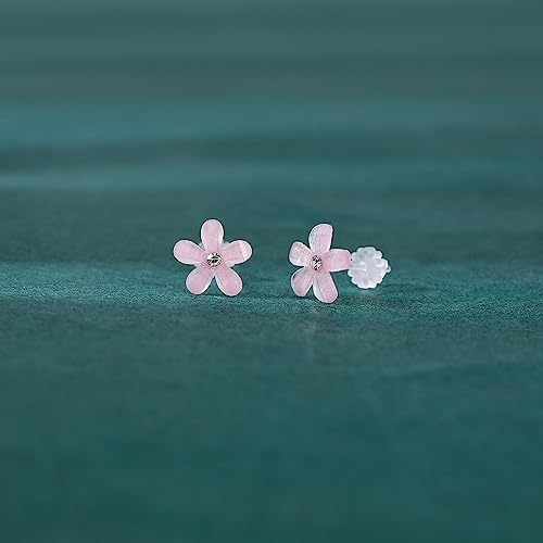 AoedeJ 6 Pairs Plastic Glow Earrings - Stud, Bow Designs for Women4