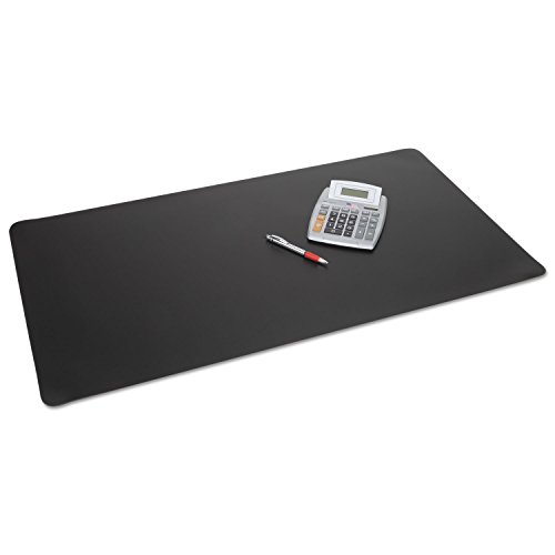 Desk Pad, Computer Mat, Desk Protector Mat, Keyboard and Mouse Pad, Work From Home Essential, Medium, Black