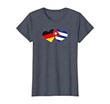 Germany Cuba Flagge TShirt Herren Damen Kinder