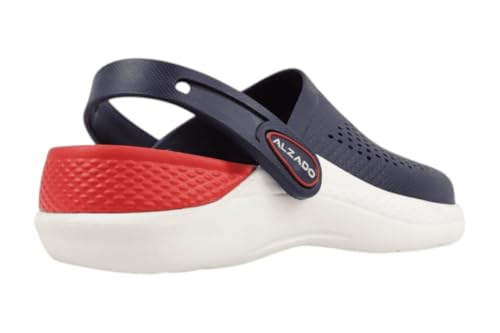 Image of ALZADO Mens Clogs | Lightweight, Comfortable, Slip-On Footwear for Casual Wear, Outdoor & Travel