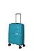 Travelite 4-Rad Handgepäck Koffer klein 36 Liter, Gepäck Serie TRIENT: Hartschalen Trolley erfüllt IATA-Bordgepäckmaß, 55 cm