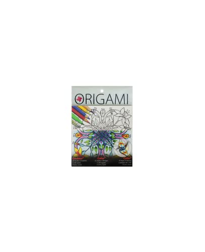 Yasutomo Color2 Origami Paper, 5-7/8 X 5-7/8 Inches, Yuzen Patterns, 24 Sheets #TOP1
