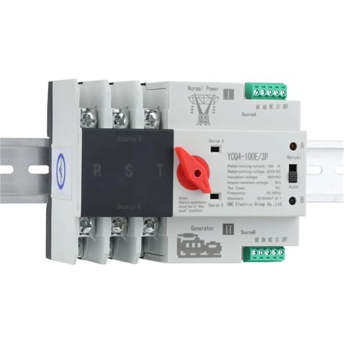 ATS inverseur de source automatique triphasé pour confort de la maison