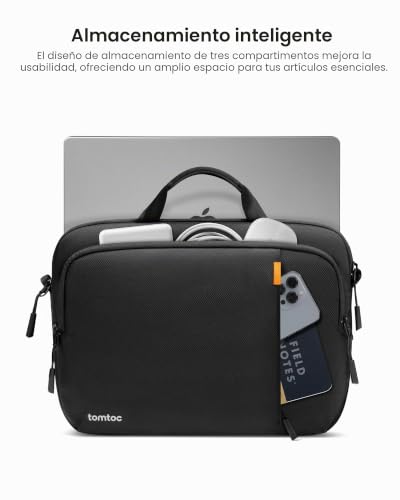 Bolsa para portátil tomtoc 360° de 14" para MacBook Pro M5 y Surface 6
