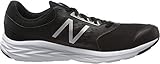 411 New Balance Herren 411h Straßen-Laufschuh, Schwarz (Black/White), 43 EU