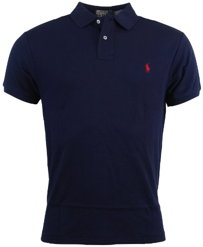 Polo Ralph Lauren Mens Custom Fit Interlock Polo Shirt