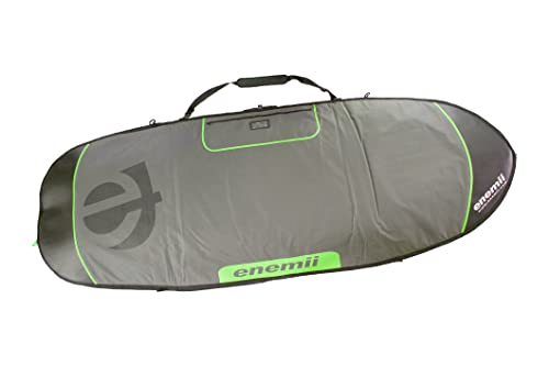 enemii SUP Boardbag HD - 9´6 | Stand up Paddle | Board Tasche Nylon 600D | 8mm / 12mm Polsterung | ausbalancierte Trage- und Schultergurte Cover