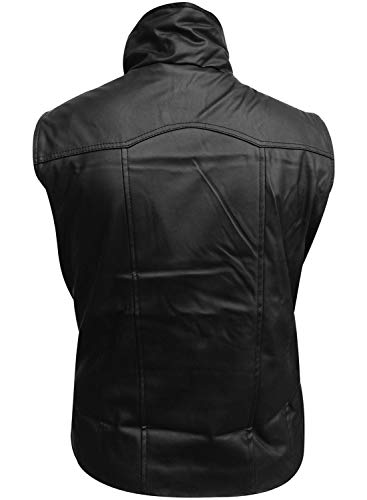 Jjacket Bat-Man Arkham Knight Black Hooded Men Vest And Jacket 2 In 1 (L), Large #TOP3