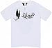 Fashion Men's Short Sleeved T-Shirt V Letter Printed Tops Casual Couple T-Shirt Hip Hop Short Sleeved Tops
