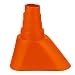 Produktbild HB-DIGITAL Universal Gummimanschette Orange für Rohren mit 32-60 mm Durchmesser  Mastmanschette Mastabdichtung Manschette Abdichtung