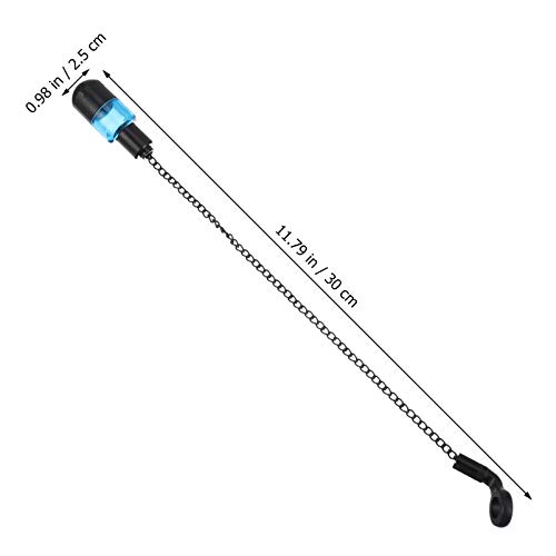 BESPORTBLE Alerta de mordida portátil iluminado com sinos Swinger para pesca ao ar livre, acessórios
