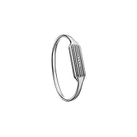 Algopix Similar Product 19 - Fitbit Flex 2 Accessory Bangle Silver